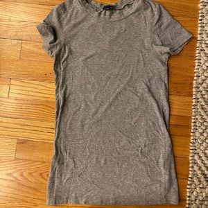 Theory Grey cotton T-shirt